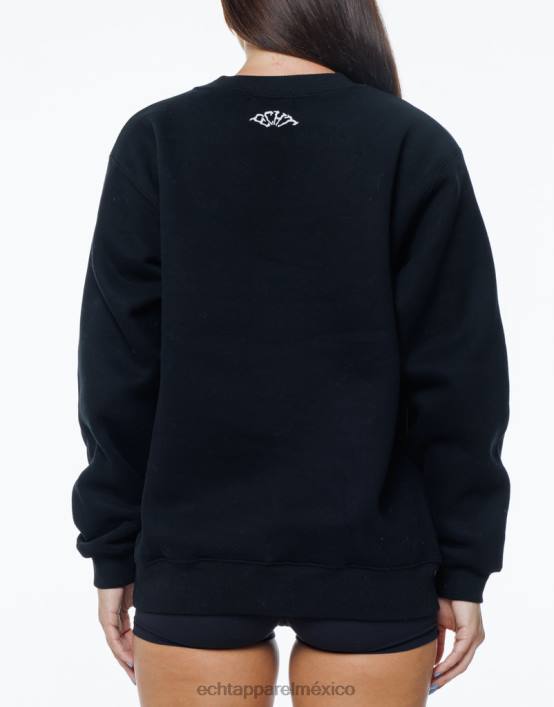 suéter terror mujer negro ECHT ropa 884H226