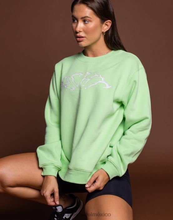 suéter terror mujer verde lima ECHT ropa 884H282