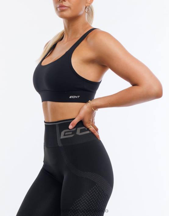 sujetador deportivo esencia mujer negro ECHT ropa 884H56