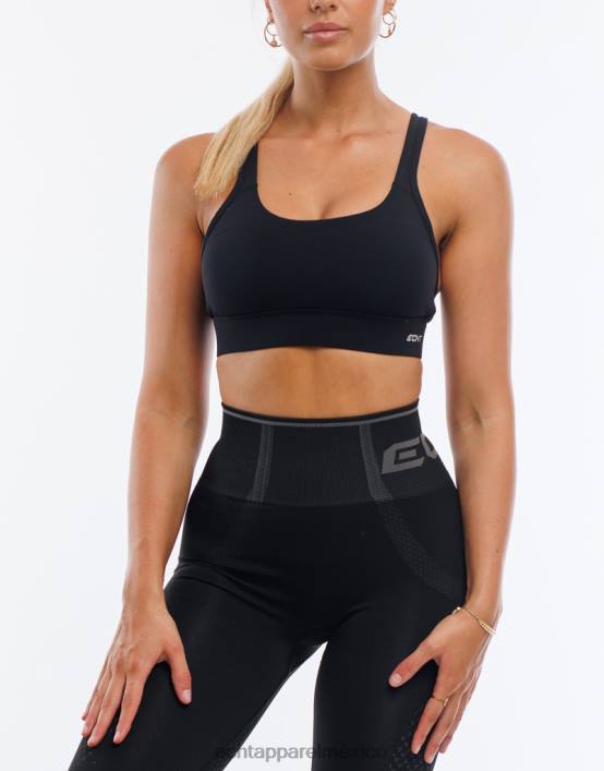 sujetador deportivo esencia mujer negro ECHT ropa 884H56