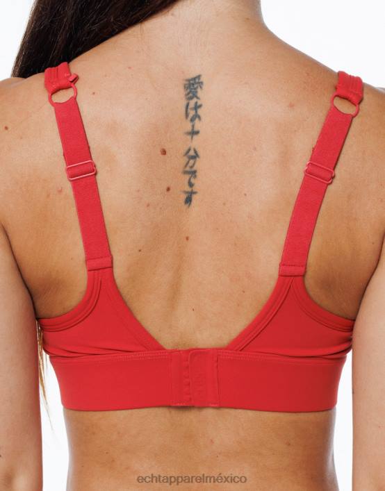 sujetador deportivo esencia mujer rojo ECHT ropa 884H389
