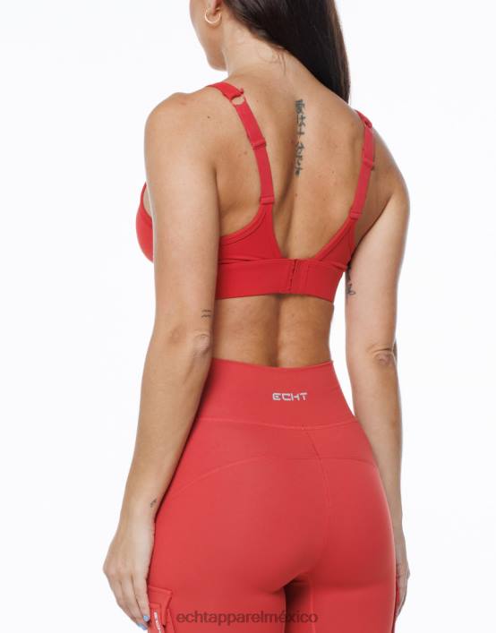 sujetador deportivo esencia mujer rojo ECHT ropa 884H389