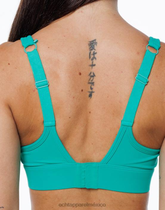 sujetador deportivo esencia mujer verde esmeralda ECHT ropa 884H388