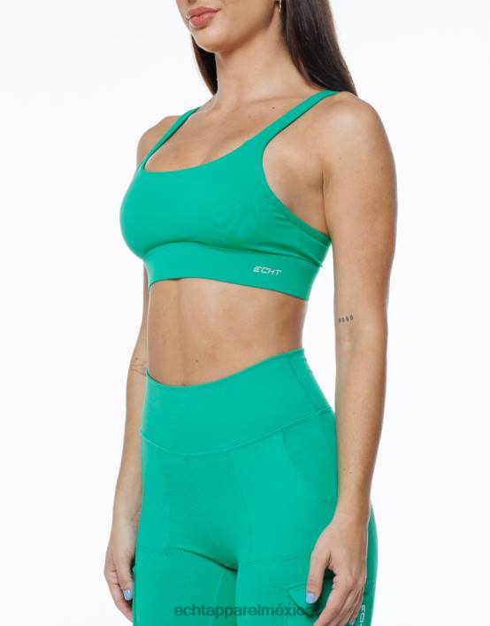 sujetador deportivo esencia mujer verde esmeralda ECHT ropa 884H388