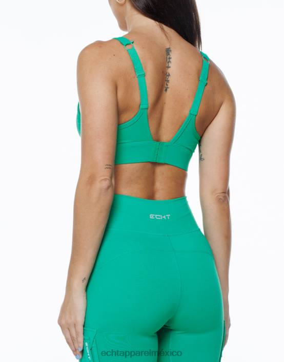 sujetador deportivo esencia mujer verde esmeralda ECHT ropa 884H388