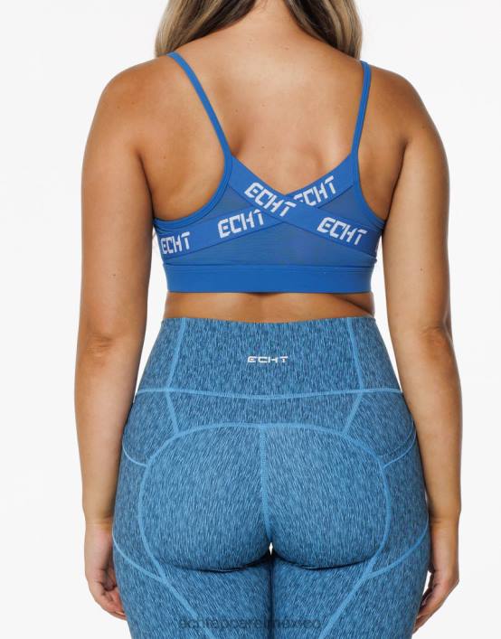 sujetador deportivo fortaleza mujer azul ECHT ropa 884H425