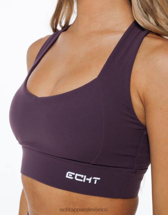 sujetador deportivo solución mujer ciruela ECHT ropa 884H267