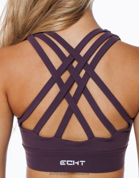 sujetador deportivo solución mujer ciruela ECHT ropa 884H267