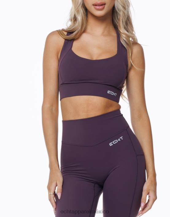sujetador deportivo solución mujer ciruela ECHT ropa 884H267