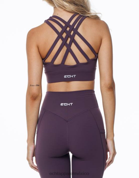 sujetador deportivo solución mujer ciruela ECHT ropa 884H267