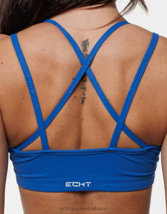 sujetador deportivo tormenta mujer azul ECHT ropa 884H470