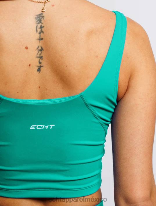 forma camiseta sin mangas mujer verde esmeralda ECHT bolsa 884H533