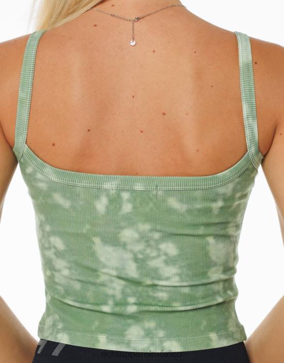 tanque acanalado mujer niebla verde ECHT ropa 884H243