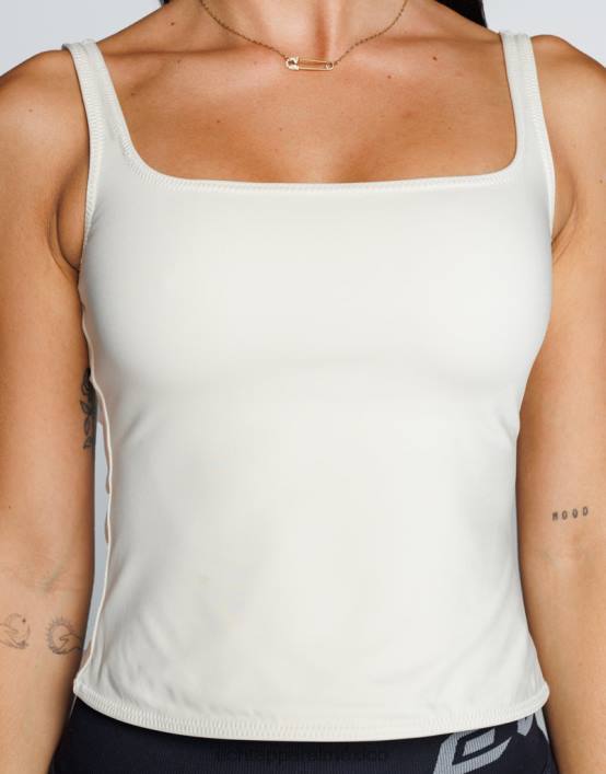 tanque de natación mujer crema ECHT ropa 884H248