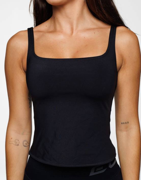 tanque de natación mujer negro ECHT ropa 884H245