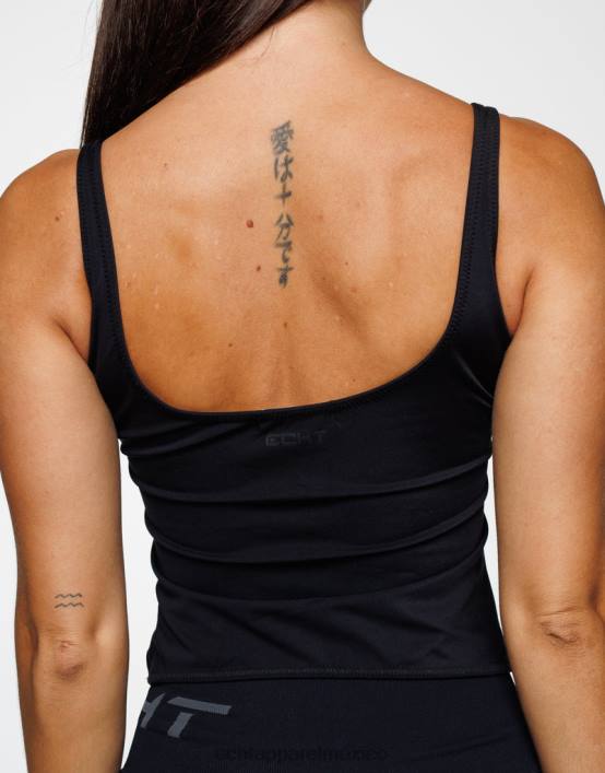 tanque de natación mujer negro ECHT ropa 884H245