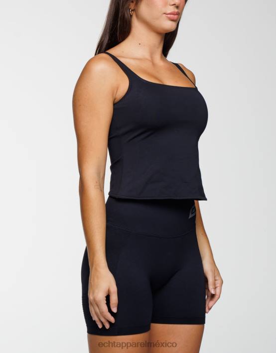 tanque de natación mujer negro ECHT ropa 884H245