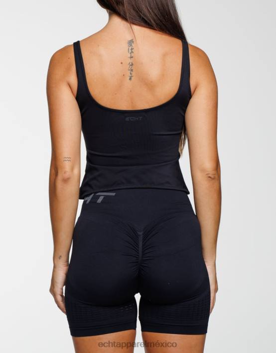 tanque de natación mujer negro ECHT ropa 884H245
